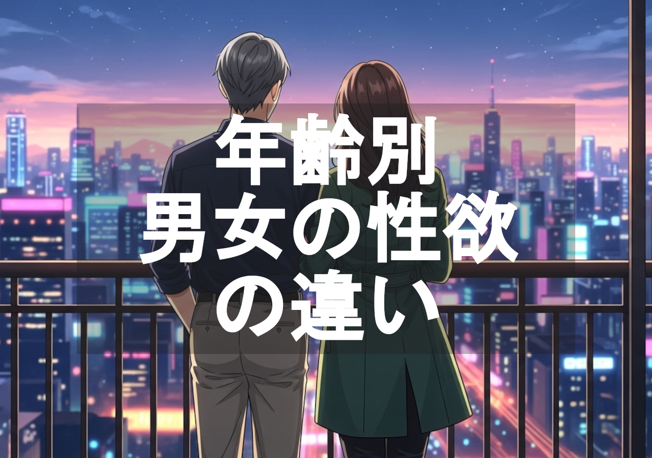 50代からの男女の性欲の違いと解決方法