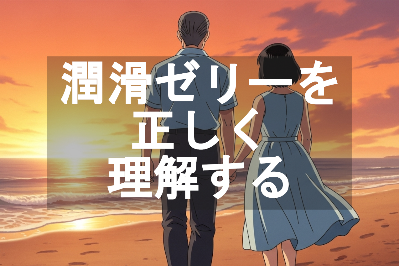 潤滑ゼリーを正しく理解する