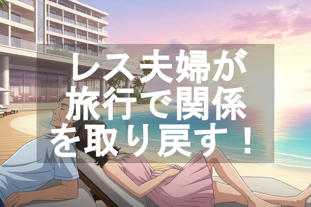 セックスレス歴10年の夫婦が温泉旅行で関係を取り戻した話