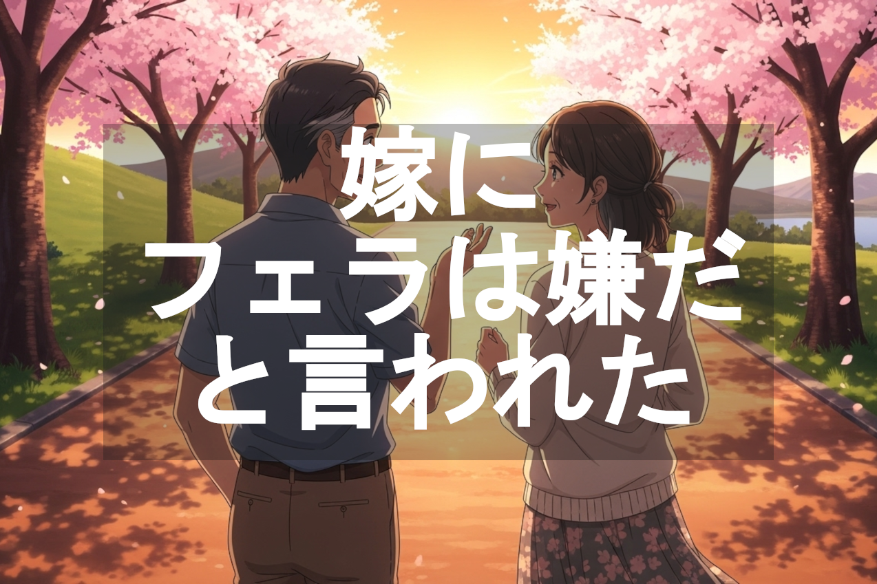 嫁にフェラすることは嫌だと言われた、どうしたらよいか？