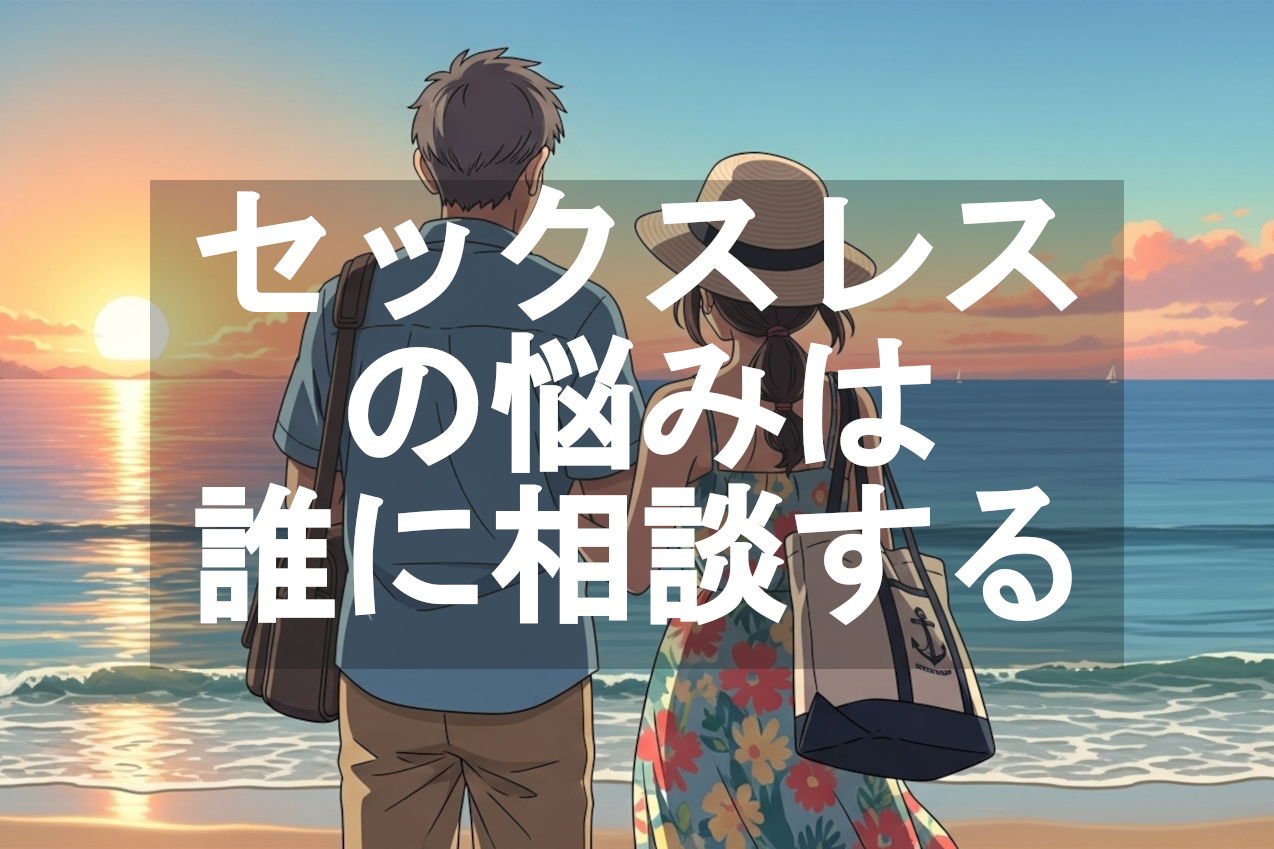 セックスレスの悩み、誰に相談する方法がありますか？